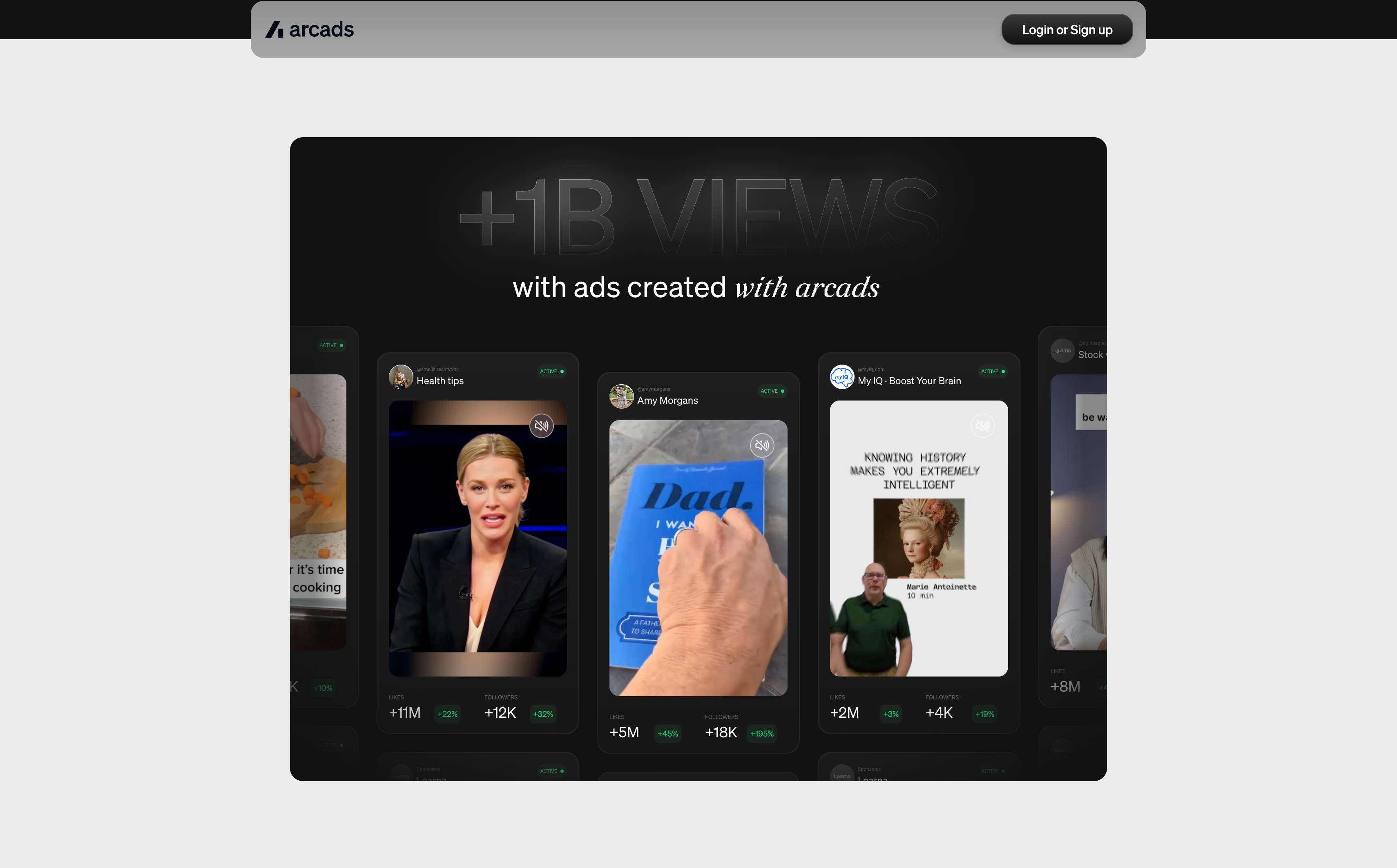 ARCADS.AI screenshot 2